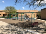 West Central School Courtyard Swings